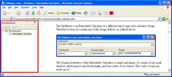 LibMaster.com Active Bookmark Screenshot